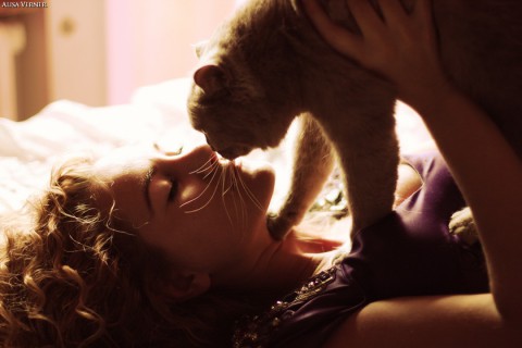 Olga and cats